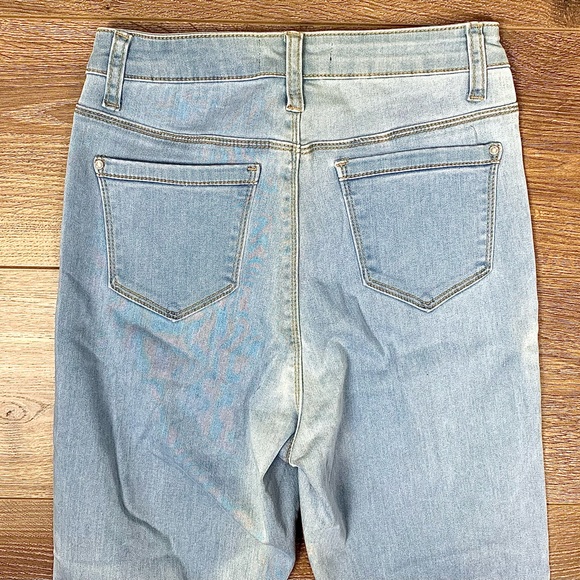 Women’s NEW Missguided Light Blue High Waist Denim Skinny Jeans, SZ: 4P - NWT - Picture 4 of 5
